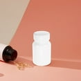 thumbnail image 4 of KAKOWELY small pill holder 5pcs Empty Plastic Medicine Pill Bottle Container Solid Powder Medicine Chemical Bottles Empty Pill Bottle Plastic Medicine Bottle for Portable Storage and Dispensing 80cc, 4 of 4