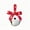 White, variant on Luoshdecor Independence Day Hanging Bells,4th of July for Indoor Outdoor, Patio, Patriotic Ornament