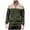 Army Green, variant on Ziynglg Men's Shirts with Pocket Solid Color Stand Collar Zipper Long Sleeve Casual Tops for Men