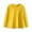 Yellow, variant on Chbgutlmr Fall Baby Clothes Kids Long Sleeve Cotton Casual Crewneck Tshirts Boys Girls Solid Color Basic Tees