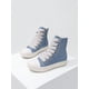 thumbnail image 1 of New Style Women Boots High-Top Rose Red Boots Thigh High Boots Women Lace-Up Zip Flat Boots Party Shoes For Women Daily Wear Ladies Shoes Casual Fashi, 1 of 4