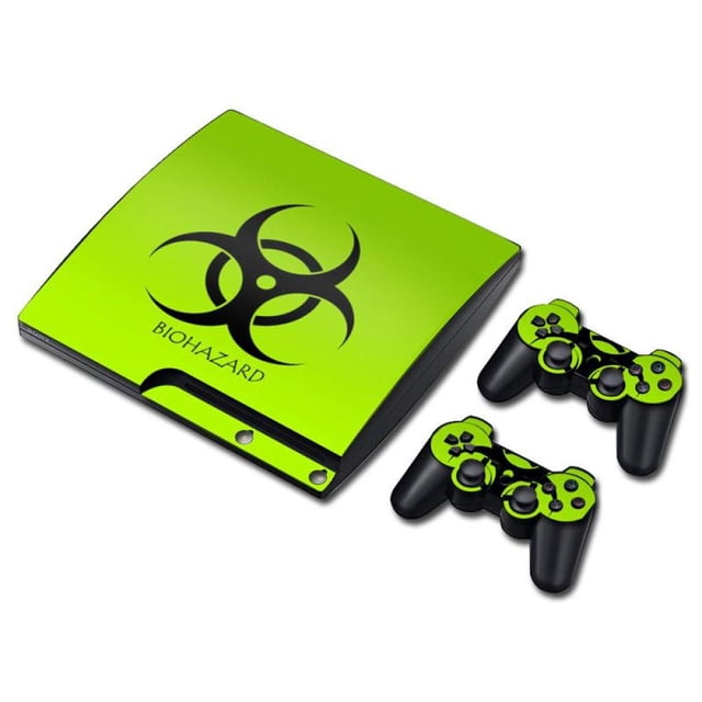 Skin Pegatina Estampa (Biohazard) MandaLibre PlayStation 3 Slim