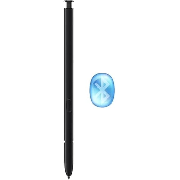 Galaxy S23 Ultra S Pen [WithBluetooth |4096 Pressure Sensor ] Replacement for Samsung Galaxy S23 Ultra 5G All Versions Touch Stylus Pen with 5xTips/Nibs (Black)