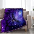 thumbnail image 2 of Yibo Blanket Soft Cozy Yibo Animal Super Fuzzy Fluffy Warm Ocean Yibo Lightweight Fleece Flannel Gifts Blankets for Kids Adults, 2 of 7