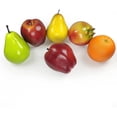 thumbnail image 3 of Juego de 6 frutas artificiales decorativas para mejorar la estética del hogar y las fiestas, 3 of 7