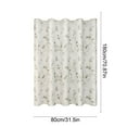 thumbnail image 3 of Antqov Plastic Shower Curtain Liner, Waterproof Printed Shower Curtain 71x32" Thicker Shower Bathtub Curtains for Bathroom Home, 3 of 6