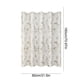 thumbnail image 3 of Cortina de ducha de plástico, impermeable y resistente al moho, cortina de baño repelente al agua, con ganchos reforzados, 80 x 180 cm para baño, ducha y inodoro, 3 of 6