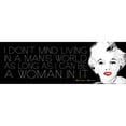 thumbnail image 3 of Rodriquez Jr, Enrique 24x11 Black Modern Framed Museum Art Print Titled - I Dont Mind, 3 of 5