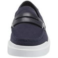 thumbnail image 2 of Cole Haan Women's Grandpro Rally Canvas Penny Loafer Sneaker, Marine Blue/Optic White, 6.5, 2 of 8
