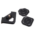 thumbnail image 1 of WDOplteas Carpintería Esquina Radio Plantilla Trimmer Router Edge Jig (Redondo + Filete), 1 of 9