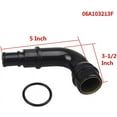 thumbnail image 5 of Bapmic 06A103213AF 6pcs Engine Crankcase Breather Hose kit Compatible with Audi VW Jetta Golf (Old Engine), 5 of 7