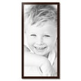 thumbnail image 2 of ArtToFrames 18" x 38" Walnut Picture Frame, 18x38 inch Brown Wood Poster Frame (WOM-4106), 2 of 8