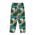 thumbnail image 5 of Naloa Hawaiian Style Print Women’s Ultra-Soft Comfy Pajama Lounge Pants with Pockets & Drawstring, 5 of 8
