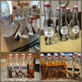 thumbnail image 4 of Botellas de vidrio para fermentación WILLDAN de 250 ml, set de 6 con cierre hermético, 4 of 8