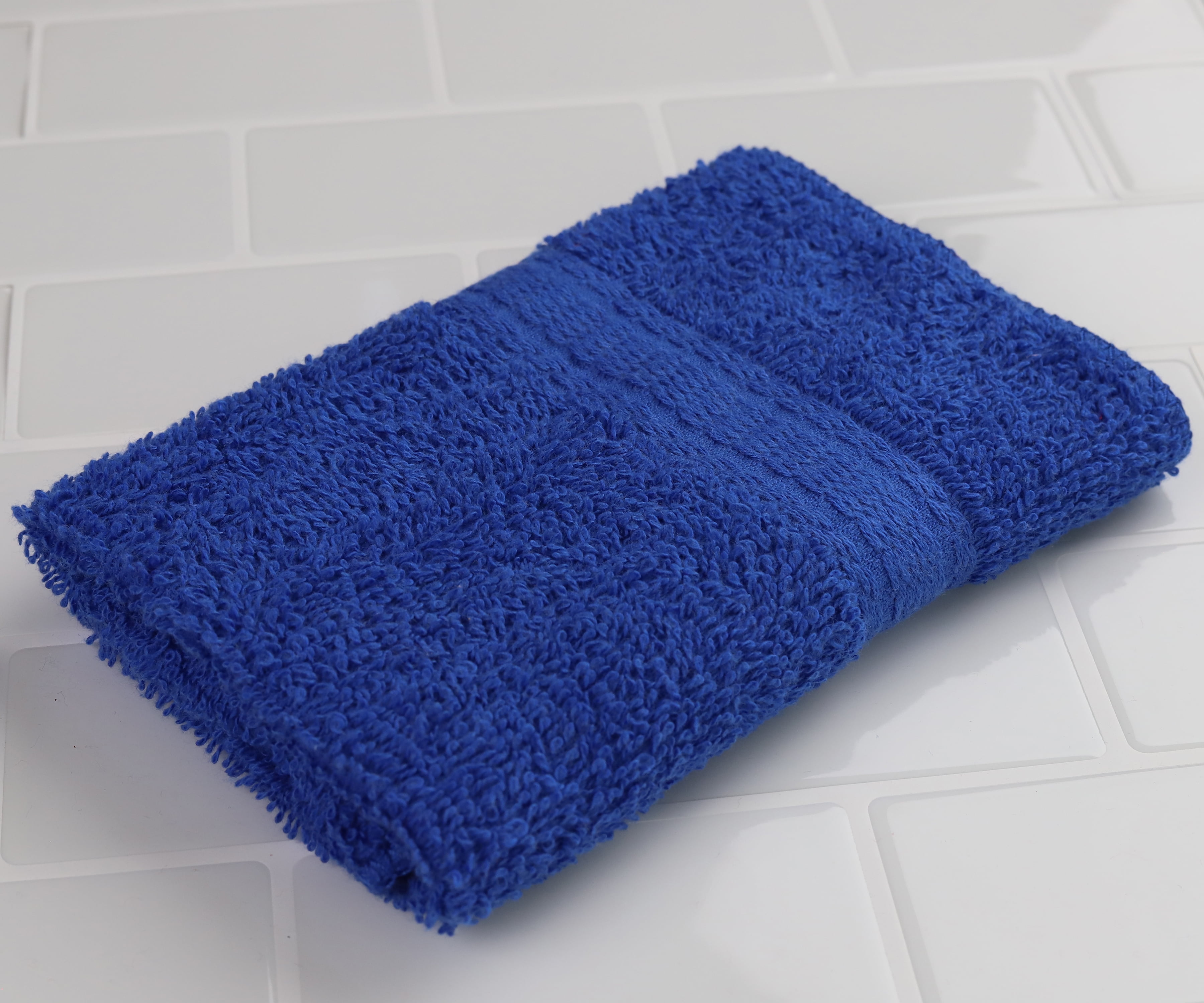 Mainstays Basic Solid Washcloth, Royal Spice