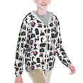 thumbnail image 2 of Cauagu Cool Camera Print Sun Protection Jacket for Teen,Full-Zipper Long Sleeve Sun Shirts with Pockets UV Hoodie Shirts Outdoor Athletic Jacket-Large, 2 of 7