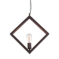 thumbnail image 3 of Rotorura Ceiling Lamp Rust Ceiling Lamp, Industrial Style, Hardwired standard bracket, mounting hardwares included, Steel, Lighting Ceiling Lamps, 3 of 5