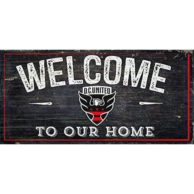 Fan Creations Mls D.C. United Unisex D.C. United Señal De Bienvenida Color Del Equipo Talla Única