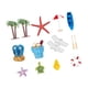 thumbnail image 3 of 15x toppers de pastel de verano, toppers de cupcakes, decoración de top de pastel, decoraciones de pastel de playa versátiles juguetes para, 3 of 9