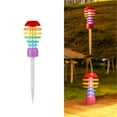 thumbnail image 1 of Dvkptbk Decorative Lights 2Pcs Super Bright Solar Lights Outdoor Impervious Lights Dusk to First Light up to 12 Hours Solar Powered Outdoor Walkway Garden Lights Auto On/Off Lighting & Ceiling, 1 of 7