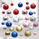 thumbnail image 4 of bola decorativa navideña de 150 mm a 250 mm para árbol de Navidad, adorno colgante brillante para el hogar, bar, fiesta, boda, decoración navideña, 4 of 5