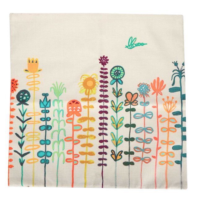 Peindre des Taies d'Oreiller Décoratives pour la Maison Canapé Coussin