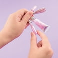 thumbnail image 4 of Three Cheers For Girls: Celestial Keychain Lip Gloss - Keychain W/ 2 Pink Tinted Berry Scented Glosses, Teens Tweens & Girls, Attached Tassel & Crystal, Attach To Your Bag or Backpack, Ages 8+, 4 of 9
