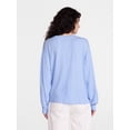 thumbnail image 4 of Scenario Women's Oversized Tee with Long Sleeves, Sizes XS-XXXL, 4 of 6