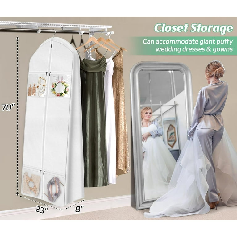 Long gown storage bags hotsell