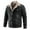 Black, variant on TIMIFIS Men's Jacket Winter Fleece Lined Denim Jacket Windbreaker Trucker Jacket COAT-Light Blue - Fall