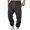 A-Dark Gray342, variant on Mens Cargo Joggers Fall Winter With Zipper Pockets For Workout Training Athletic Pants