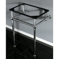 thumbnail image 2 of Kingston Brass VBH282033C Brass Console Sink Legs, Polished Chrome, 2 of 7