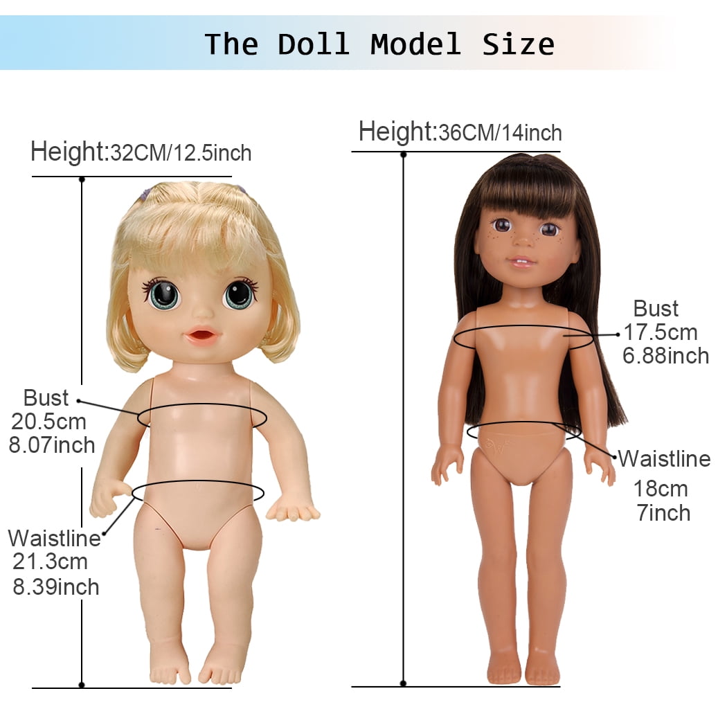 Baby alive doll size hotsell