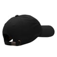 thumbnail image 4 of Cute Dachshund Outline Embroidered Cotton Twill Cap - Black OSFM, 4 of 5