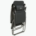 thumbnail image 4 of Kamp-Rite Outdoor Folding Reclining Zero Gravity Chair w/Pillow, Gray, 4 of 4