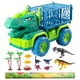 thumbnail image 1 of Camión de transporte de dinosaurios MAGICDINOSAUR T-rex con figuras y alfombrilla, 1 of 5