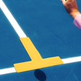 thumbnail image 3 of 2pcs Stadium Landmarks Flat Landmark Pads T-Shaped Football Training Mark, 3 of 5