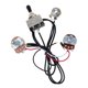 thumbnail image 2 of 3X Mazo de Cables de Guitarra Precableado Dos Pastillas 500K Ollas Interruptor de Palanca de 3 Vías Plateado, 2 of 5