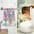 thumbnail image 7 of Fish Scales Towels Set of 2, Super Soft Absorbent Hand Towel Cotton Bath Towels for Bathroom Hotel Kitchen Spa Gym 16 X 28 Inches Washcloths, 7 of 7