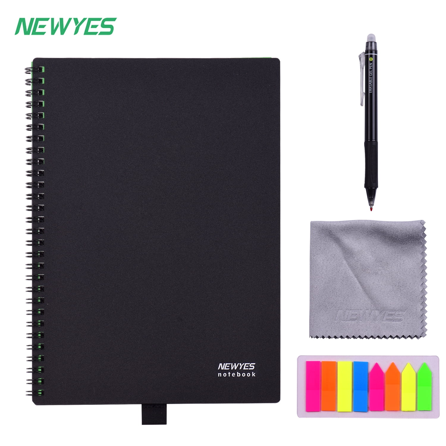 NEWYES Erasable Reusable Smart Notebook Hardcover Writing Note Book