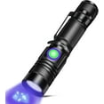 thumbnail image 2 of UV Flashlight Black Light USB Rechargeable 365nm Blacklight Mini, Woods lamp Portable Handheld Powerful LED Ultraviolet Lights Flashlights, Focus Adjustable for Resin Curing, Pet Urine Detection, 2 of 4
