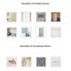 thumbnail image 5 of Ounissouiy Pegatinas de pared con forma de corazón, letras de amor románticas, calcomanías extraíbles, papel tapiz autoadhesivo de estilo Simple para Decoración del hogar Ounissouiy HA067417-00, 5 of 6