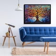thumbnail image 4 of Puzzle PICKFORU - Vidriera con forma de árbol de la vida (1000 piezas), 4 of 8