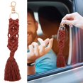 thumbnail image 1 of Wentin Keychains Clearance! Macrame Keychains Keychain Handmade Charms Making Crafts Tassel Key Ring Gift Thank You Tag For Women Bridal Birthday Wedding Party, 1 of 9