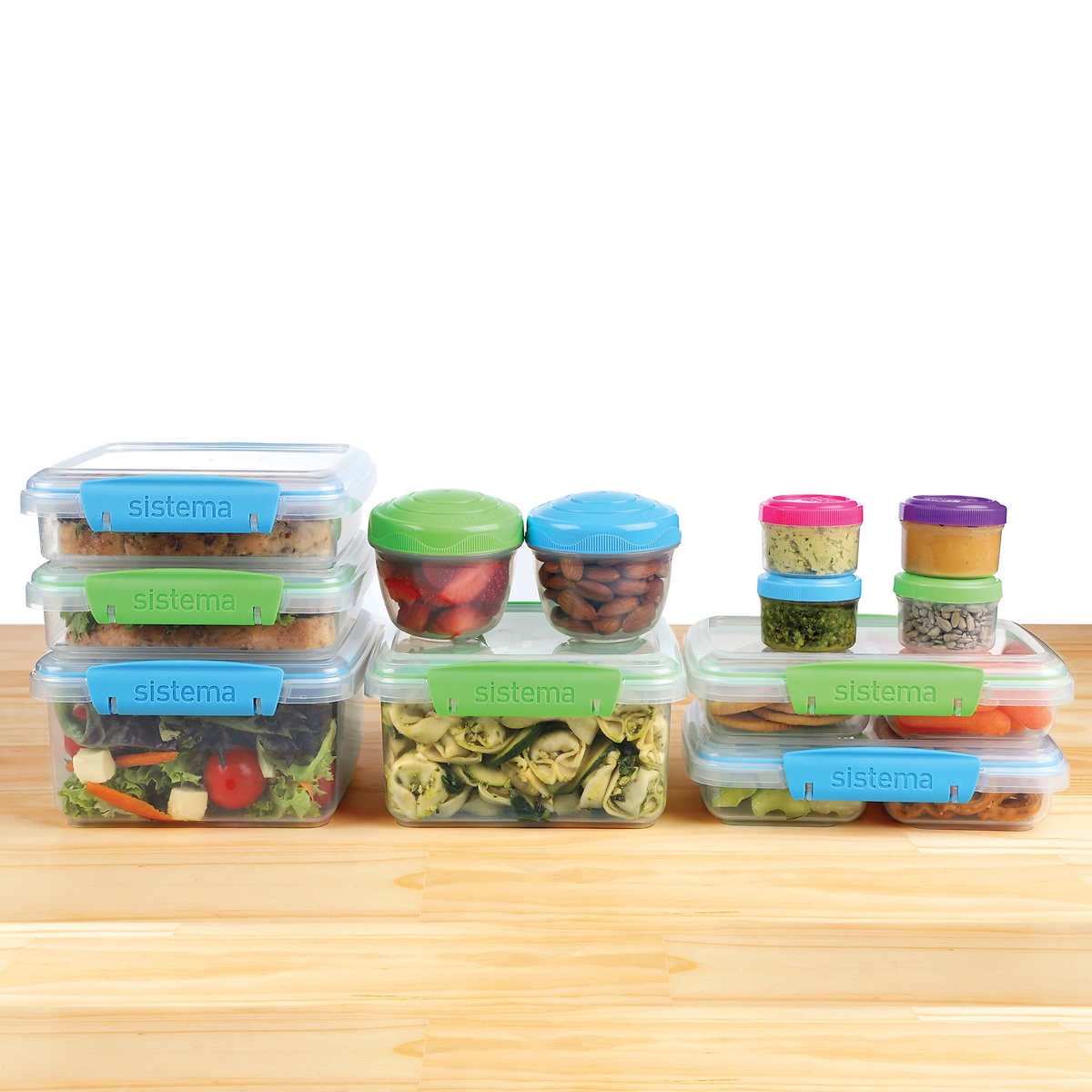 Sistema 28piece Food Storage Set