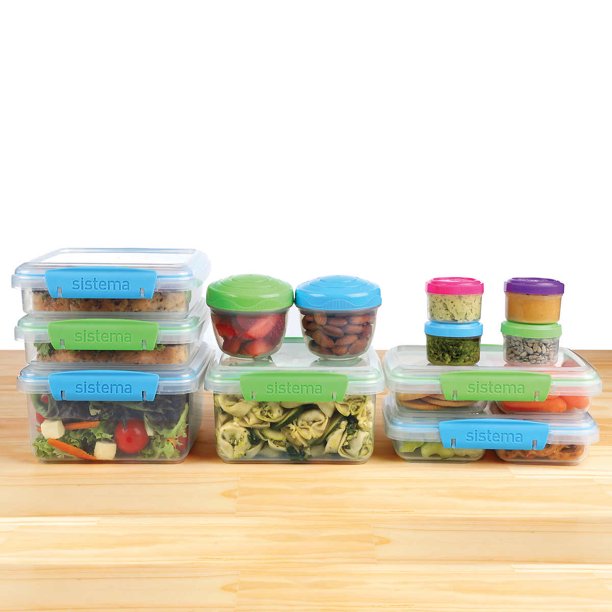 Sistema 28piece Food Storage Set