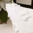 thumbnail image 4 of Decorative Throw Pillow Covers Rhombic Jacquard Pillowcase Soft Square Cushion Case for Fall Couch Sofa Bed Bedroom Car Living Room 18x18 In, 4 of 15
