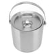 thumbnail image 2 of Cubo de hielo de acero inoxidable, cubo de hielo de acero inoxidable con asa, cubo de hielo de doble capa, calidad superior, 2 of 8