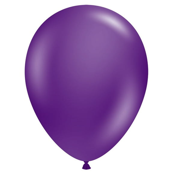 11 inch TUFTEX Crystal Purple Latex Balloons (100 Pack) - Party Supplies Decorations