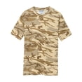 thumbnail image 5 of Port & Company Men's 5.4-oz 100% Cotton Camo Tee Shirt Desert Camo Small, 5 of 6